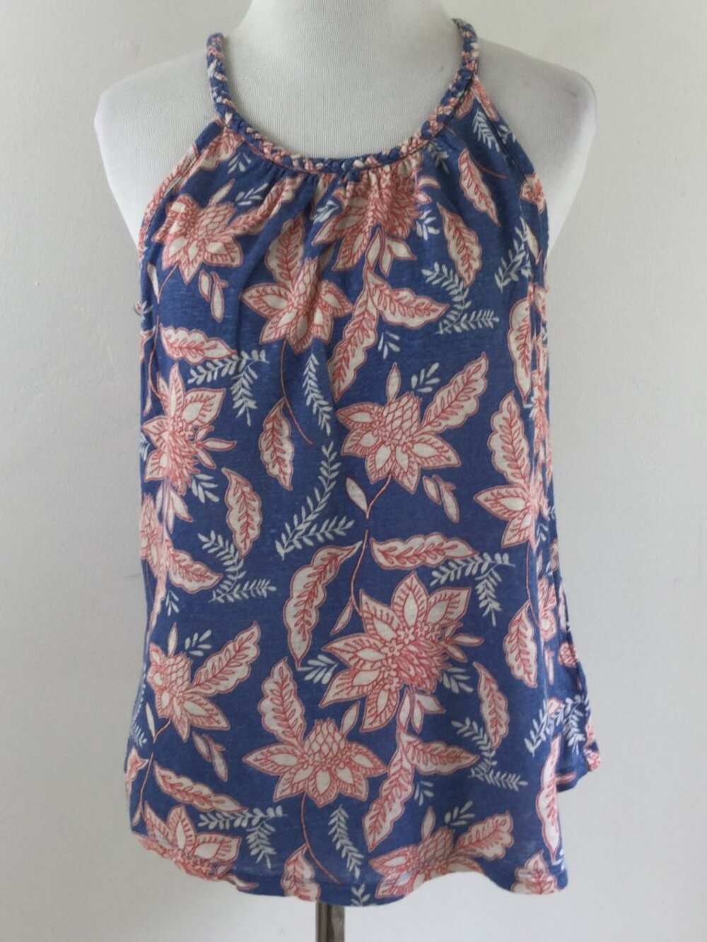 Rachel Zoe Linen Floral Top m